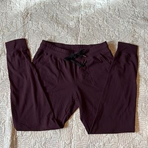 ZYIA plum unwind joggers